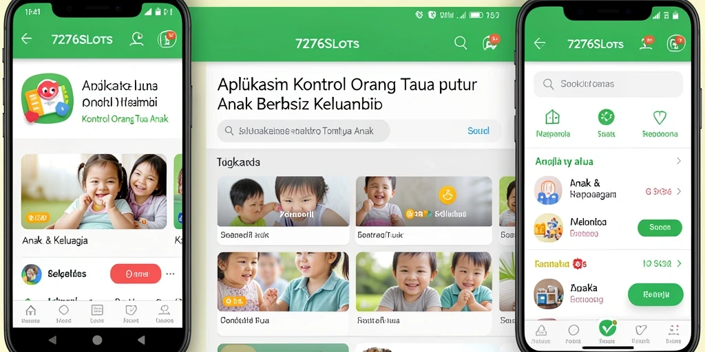 Tampilan antarmuka 7276SLOTS yang user-friendly untuk kontrol orang tua.