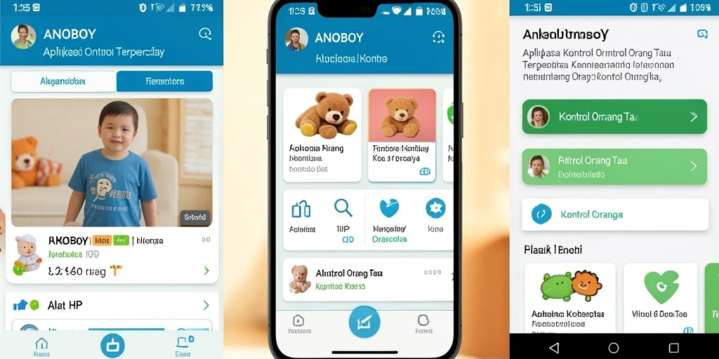 Antarmuka ANOBOY yang ramah pengguna dan fitur kontrol yang lengkap.