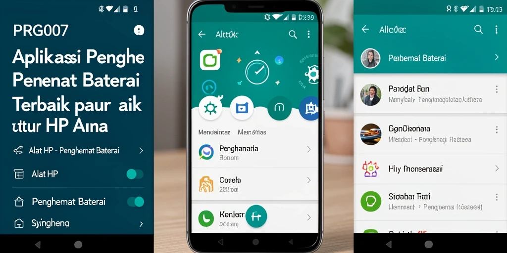 Tampilan antarmuka aplikasi PRG007 yang user-friendly dan informatif.